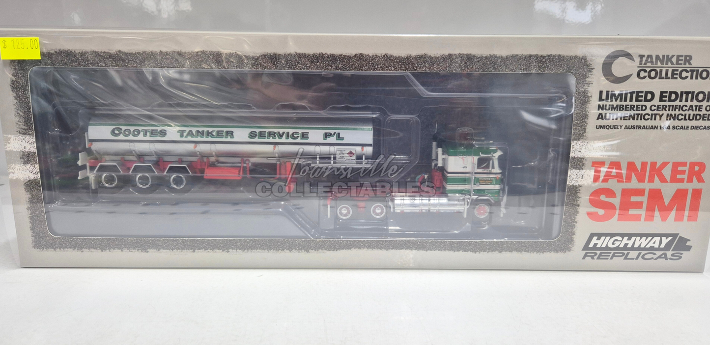 Cootes Tanker Service Kenworth K100 Tanker Semi