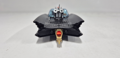 Batmobile with Batman and Robin. Includes operating Rocket Tubes, Chain Slasher Blade and Turbine Jet Exhaust.