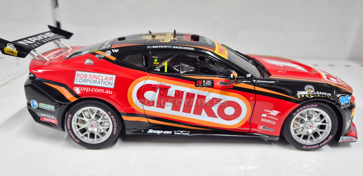 Chevrolet Camaro ZL1 2024 Bathurst Winner Erebus Motorsport #1 Chicko Camaro with Trophy
