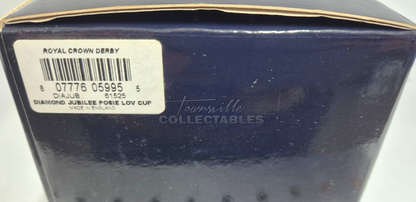 Diamond Jubilee Posie Loving Cup. Made in England. Hand decorated, with 22ct Gold accents
