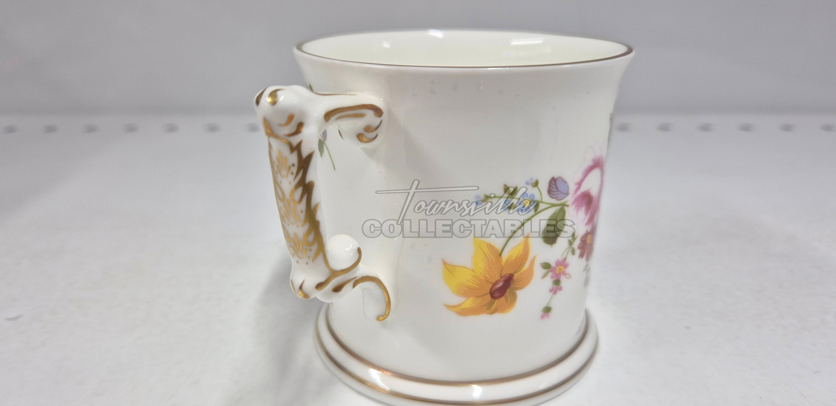 Diamond Jubilee Posie Loving Cup. Made in England. Hand decorated, with 22ct Gold accents