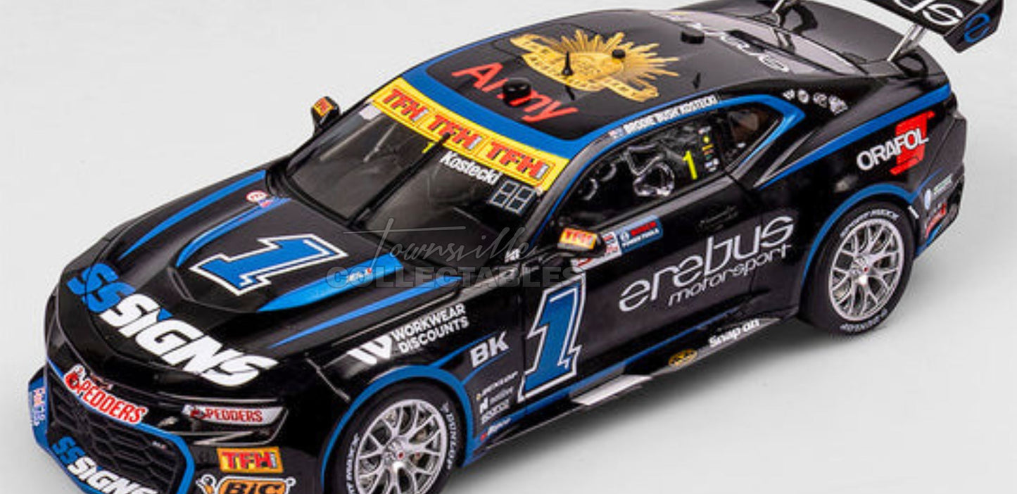 Erebus Motorsport #1 Chevrolet Camaro ZL1 - 2024 Perth SuperSprint Throwback Livery