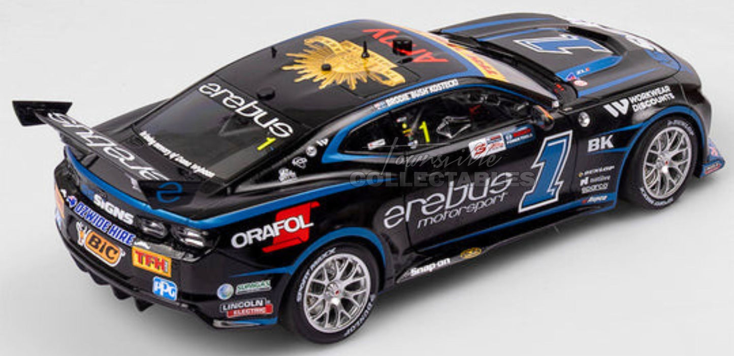 Erebus Motorsport #1 Chevrolet Camaro ZL1 - 2024 Perth SuperSprint Throwback Livery