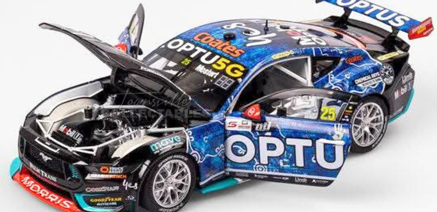 Ford Mustang GT Mobil Optus Racing #25 2024 Indigenous Livery