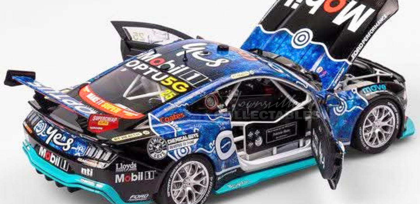 Ford Mustang GT Mobil Optus Racing #25 2024 Indigenous Livery