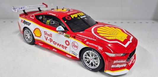 Ford Mustang GT Shell V-Power Racing Team DJR #11 2024 ITM TAUPO Super 400- Jason Richards Trophy Winner