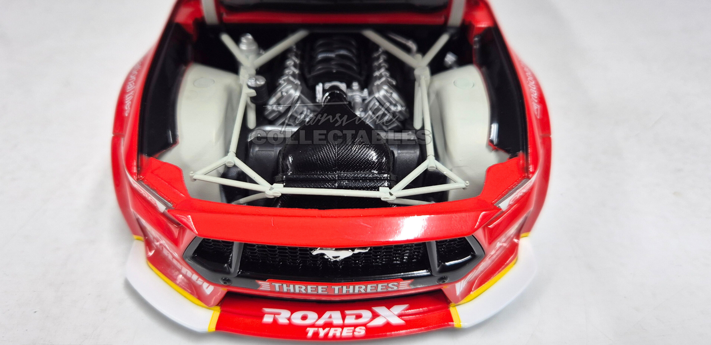 Ford Mustang GT Shell V-Power Racing Team DJR #11 2024 ITM TAUPO Super 400- Jason Richards Trophy Winner