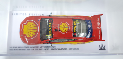Ford Mustang GT #17 Shell V-Power Racing Team 2022 Bathurst (DJR 1000 Races Livery)
