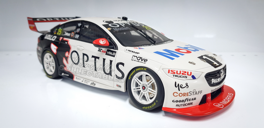 Holden ZB Commodore WAU Mobil 1 Optus Racing - #25 Mostert 2022 Valo Adelaide 500 Holden Tribute Livery