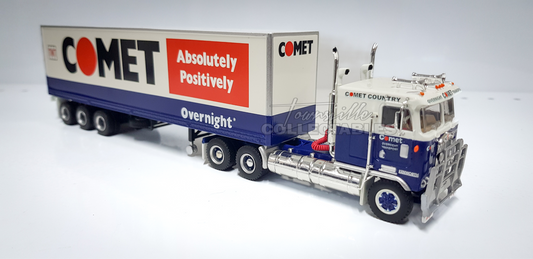 Kenworth Freight Semi - Comet Overnight Transport