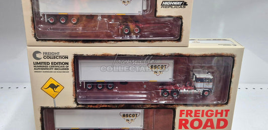 Kenworth K100 Ascot Haulage N.T. Freight Road Train Triple set
