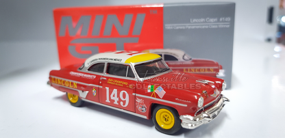 Lincoln Capri #149 1954 Panamericana Class Winner