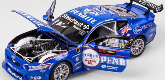 Penrite Racing #19 Ford Mustang GT - 2024 Penrite Oil Sandown 500 Retro Livery