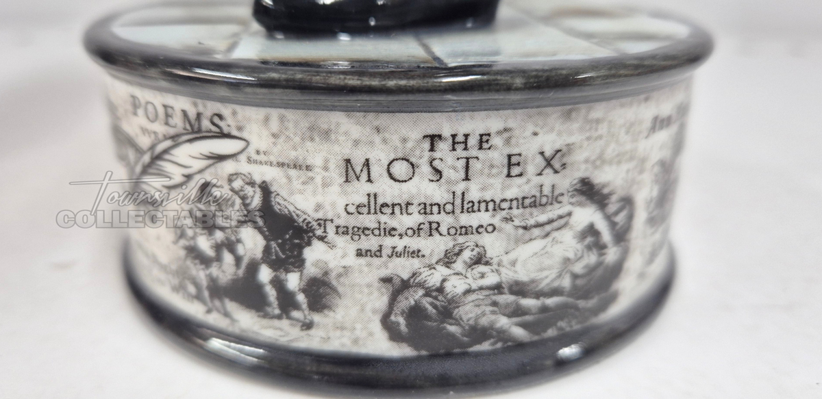 William Shakespeare HN5128 Royal Doulton The Pioneers Collection. Limited Edition #0141 of only 350 pieces world wide. Hand made and Hand painted in England. Personally signed by Michael Doulton.